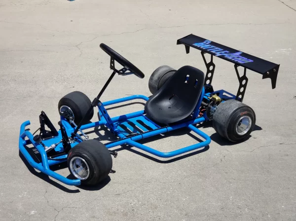 Complete rolling kart chassis